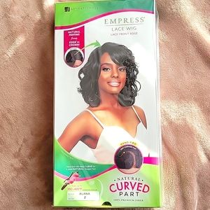 Two Sensationnel Empress Lace Wigs - style is Alana in the Color #2